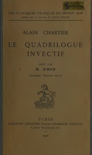 Le quadrilogue invectif