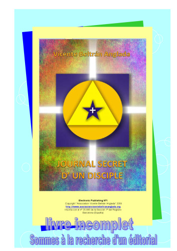 Journal secret d'un disciple