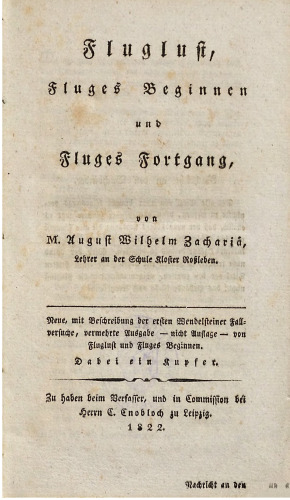 Fluglust, Fluges Beginnen und Fluges Fortgang