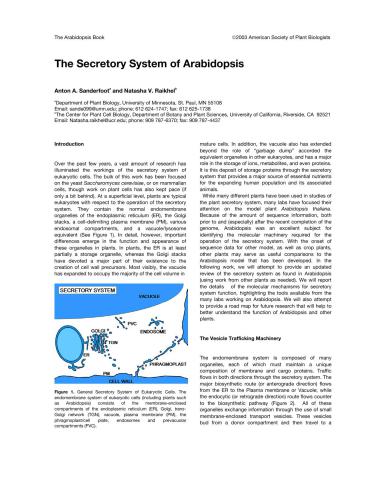 The Arabidopsis Book