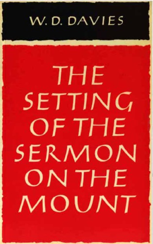 The Setting of the Sermon on the Mount