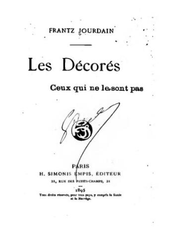 Les Décorés : Ceux qui ne le sont pas