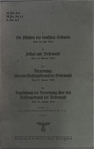 Die Pflichten des deutschen Soldaten (1936)