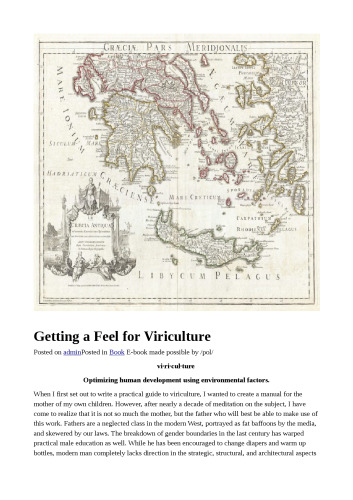 Viriculture
