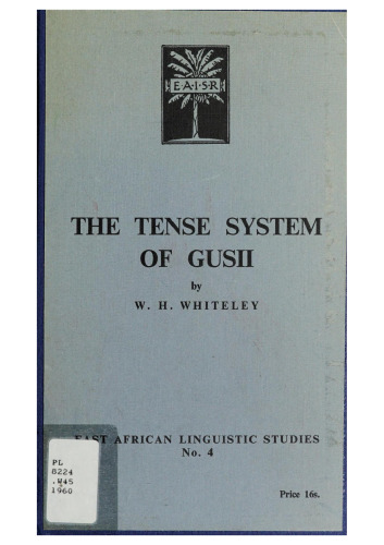 The tense system of Gusii