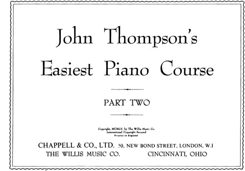 Easiest piano course - Part 2