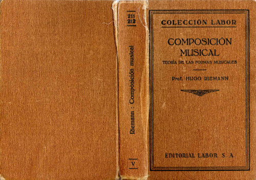 Composición musical. Teoría de las formas musicales.