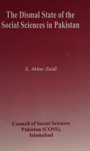 The Dismal State of the Social Sciences in Pakistan