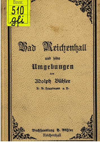 Bad Reichenhall und seine Umgebungen