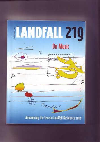 Landfall New Zealand Music Issue