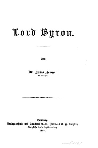 Lord Byron