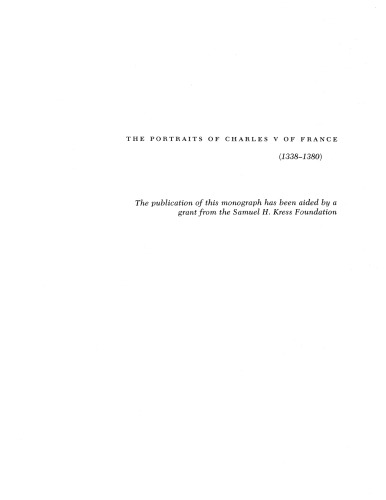 The portraits of Charles V of France (1338-1380)