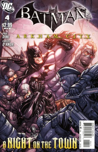 Batman Arkham City #4 issue 4th