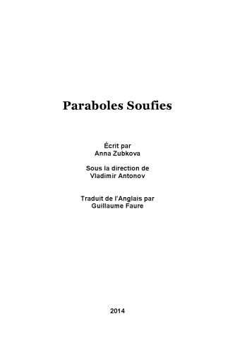 Paraboles Soufies