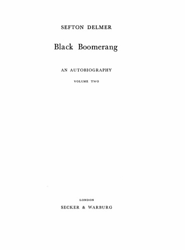 Black Boomerang