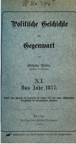 Das Jahr 1877