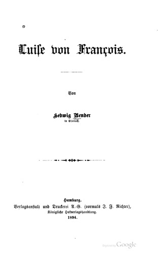Luise von François