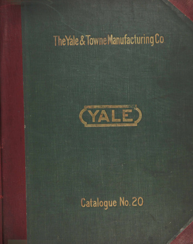 Yale Hardware Catalogue No. 20