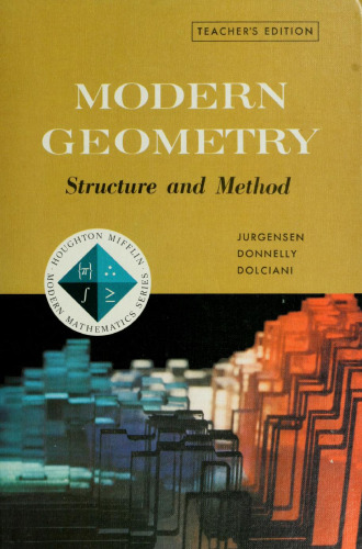 Modern geometry