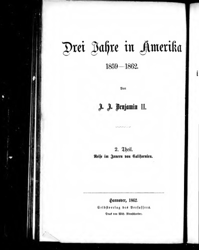 Reise im Innern von Californien