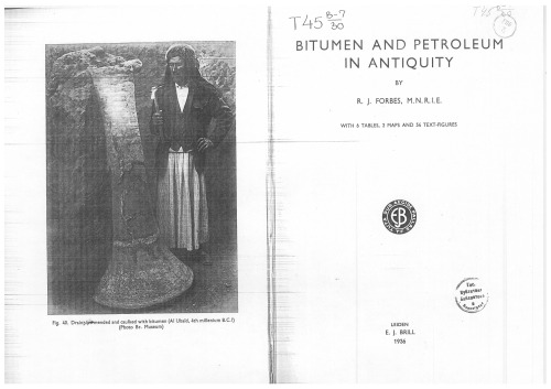 Bitumen and Petroleum in Antiquity