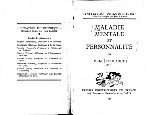 Maladie mentale et personnalité