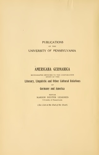Benjamin Franklin and Germany