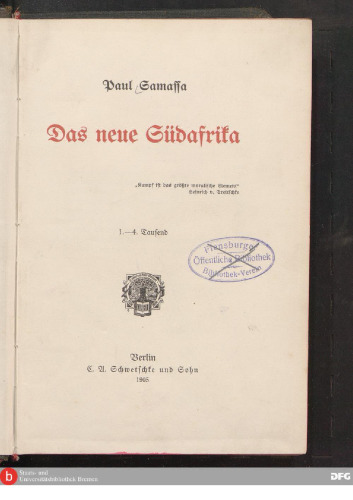 Das neue Südafrika