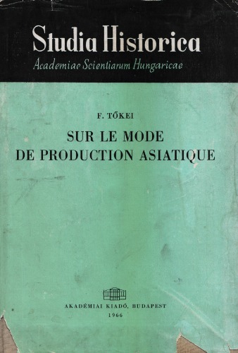 Sur le mode de production asiatique