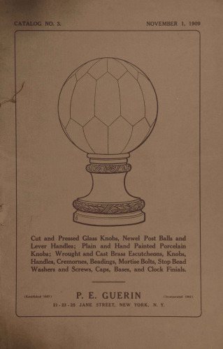 P. E. Guerin Catalogue No. 3