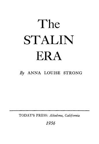 The Stalin Era