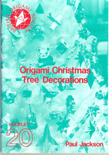 Origami Christmas Tree Decorations