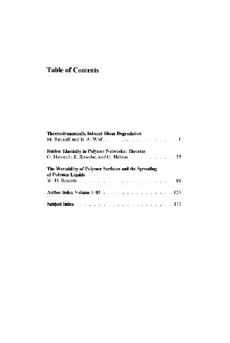 Polymer Physics
