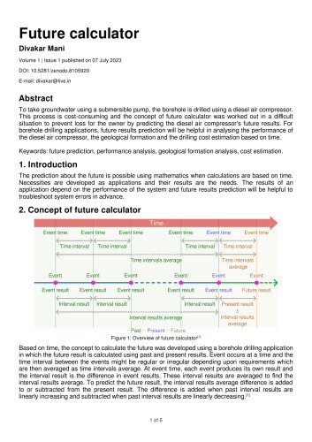 Future calculator