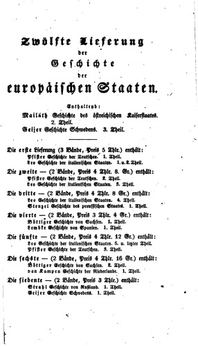Geschichte des österreichischen Kaiserstaates