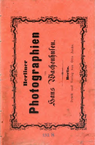 Berliner Photographien
