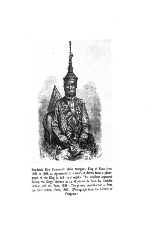 Mongkut, the King of Siam