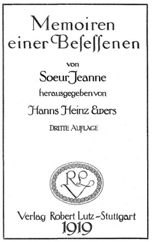 Memoiren einer Besessenen