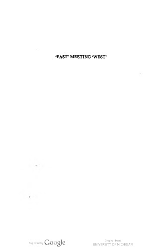 "East" meeting "west" : a note on colonial chronotopicity