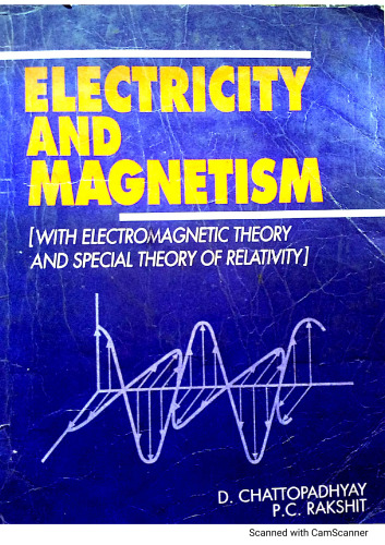 Electricity and Magnetism