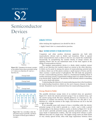 Matter and Interactions - Supplement 2 - Semiconductor Devices