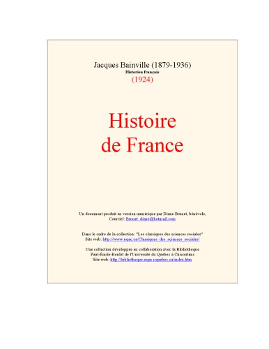 Histoire de France