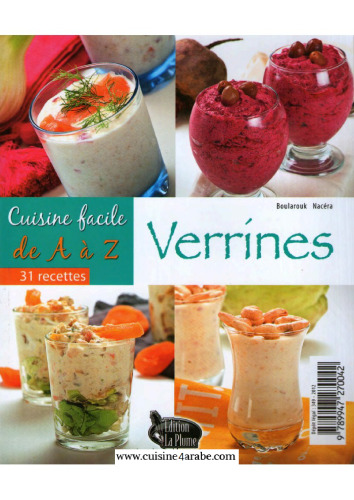 Cuisine facile de A à Z: Verrines