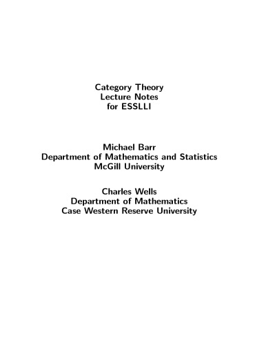 Category theory