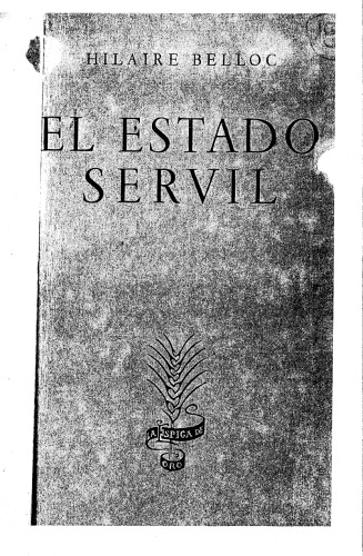 El Estado Servil