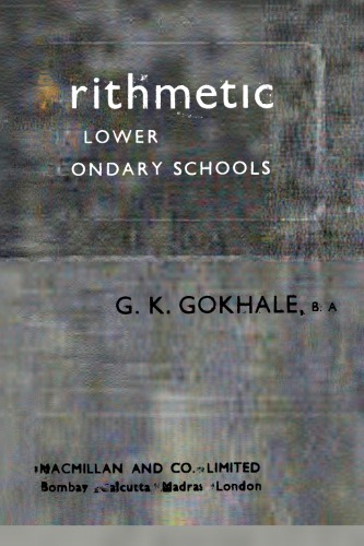 Arithmetic for Lower Secondary Schools