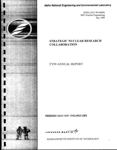 Strategic Nuclear Research Collaboration [1999 Annual Rpt]