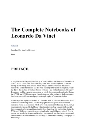 Leonardo da Vinci The Complete Works