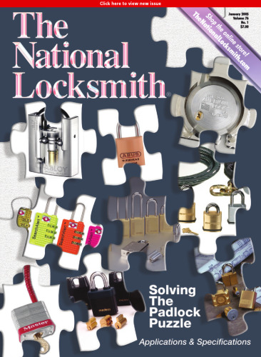 The National Locksmith: Volume 76, Number 1