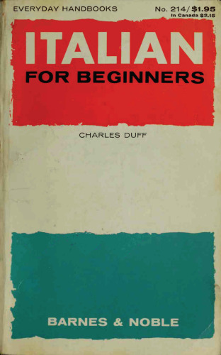 Italian for beginners